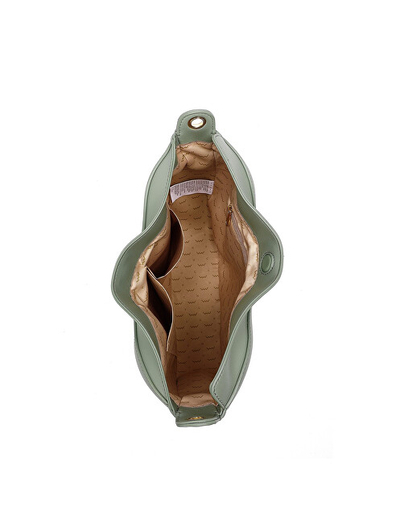 Çantë për femra Vuch Carys Dusty Green Banana Bag, e gjelbër