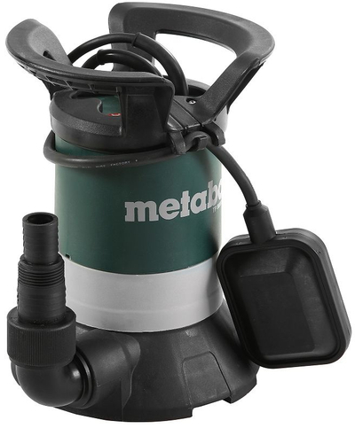 Потопна пумпа Метабо TPS 14000 S COMBI, 14000 l/час, 8.5 m, зелено-црна