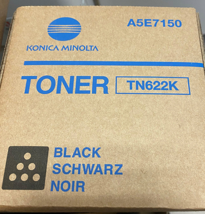 Toner printeri Konica Minolta TN622K, origjinal, i zi
