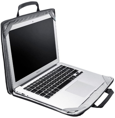 Çantë laptopi Mobilis 025030, 12.5", material i papërshkueshëm nga uji, e zezë