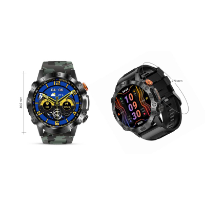 Smartwatch Gravity GT20 6, ekran AMOLED 1.43", Bluetooth 5.0, i zi