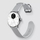Orë hibride e zgjuar Withings ScanWatch 2, 38mm, me ECG, matje temperature, e bardhë