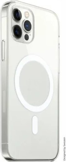 Kapak telefoni Swissten Clear Jelly MagStick, për iPhone 13, transparent