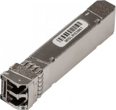 Modul SFP Mikrotik S-C53DLC40D, fibër optike, 1250 Mbit/s, ngjyrë argjendtë