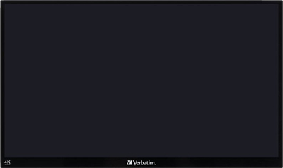 Monitor portabël Verbatim 15.6", Ultra HD 4K me prekje
