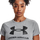 Bluzë sportive për goca Under Armour Live Sportstyle Graphic, me mëngë të shkurtra, masa M, gri e çelët