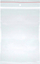 Qese plastike me zip Transparent, 150x400 mm, 100 copë, transparente