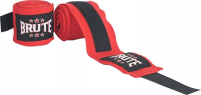 Bandazhe boksi Brute, set 2 copë, 250 cm, të kuqe