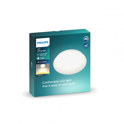 Panel tavanor LED Philips CL200 EC RD, 10W, 2700K, i bardhë
