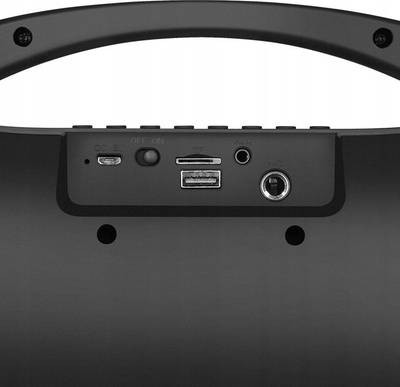 Kuti zanore Sven PS-425, karaoke, Bluetooth, me LED, e zezë
