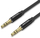 Аудио кабел Vention, 3.5mm машки машки, 0.5m, црн
