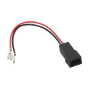Adapter altoparlantësh për veturë Audi, konektor audio, i zi