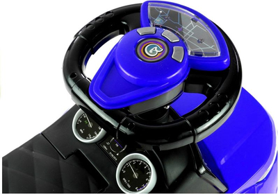 Makinë lodër ride-on Leantoys, me drita dhe zhurma, blu