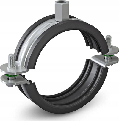 Kapëse tubi Niczuk Thale UPGD 2 1/2", për tuba 72–78 mm, e zezë
