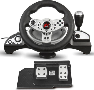 Timon NanoRS RS700, i zi / hirtë, (PC, PS3, PS4, Switch, Xbox 360 / One)