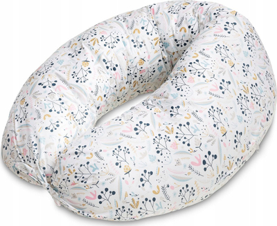 Jastëk shtatzënie Sensillo Pregnancy Pillow XL Rowan, 180 cm, pambuk, shumëngjyrësh