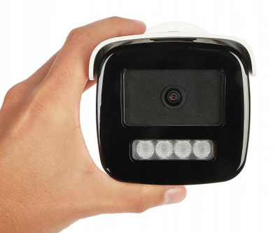 Kamerë IP Hikvision DS-2CD2T83G2-4LI, 8 Mpx 4K, 2.8mm, e bardhë