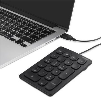 Tastierë numerike Kensington Wired, USB, 21 taste, e zezë
