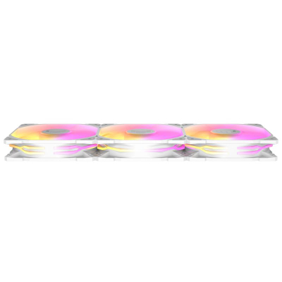 Set ventilatorësh Asus TUF Gaming TF120 ARGB 3in1, 120mm, ARGB, i bardhë