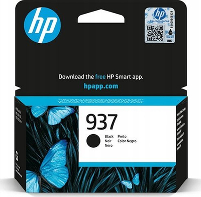 Patrona boje HP 937, origjinale, kapacitet standard, e zezë