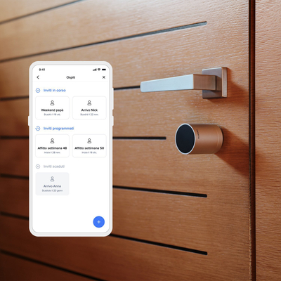 Сет интелигентни клучеви Netatmo Smart Key, 3 парчиња, NFC, црна боја