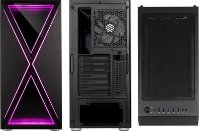 Kasë Kolink Void X ARGB, e zezë, Midi Tower