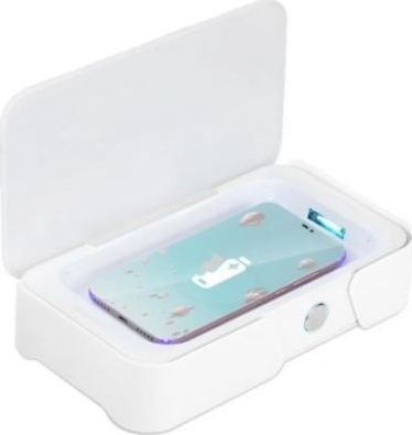 Sтерилизатор UV Senix S-004W, за мали предмети, безжично полнење, бел