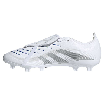 Këpucë futbolli Adidas Predator League FG MG ID1321, Controlplate, të bardha royal