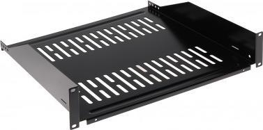 Rafte për RACK Delta Shelf 19" 2U P19-2U/459, thellësi 459mm, set 2 copë, metal