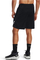 Кратки спортски панталони Under Armour Heatwave Hoops, мрежеста вентилација, брзо сушење, црни