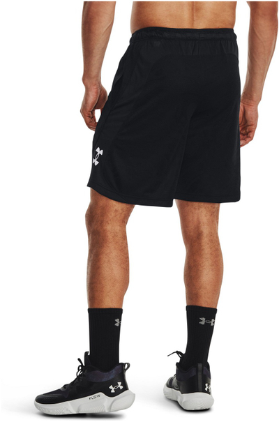 Кратки спортски панталони Under Armour Heatwave Hoops, мрежеста вентилација, брзо сушење, црни