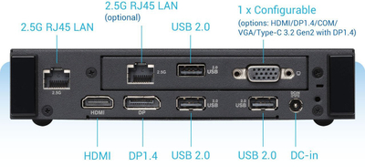 Mini PC Asus PN43-S-SN007AD, Intel N97, 4GB RAM, i zi