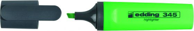 Marker nënvizues Edding Highlighter 345 EG5175, majë e pjerrët, jeshile neon