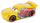 Makina metalike Disney Pixar Cars Cruz Ramirez, shkallë 1:55, me rrota që lëvizin, e verdhë
