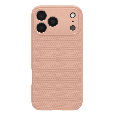 Këllëf telefoni Spigen Liquid Air për iPhone 17 Pro Max, TPU i butë, që s’e ha lehtë goditjen, rozë