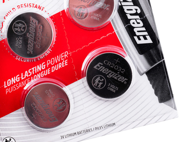 Bateri monedhë Energizer CR2032, litium 240 mAh, 3V, paketë 4 copë