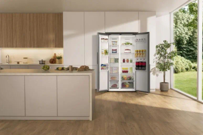 Frigorifer side by side Gorenje NRS917E41X, NoFrost Plus, 178.6 cm, inox