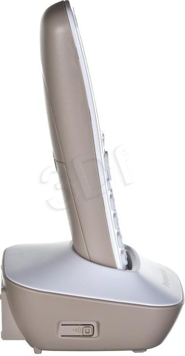 Telefon fiks pa tel Panasonic, me ekran LCD, memorie për 50 numra, i bardhë