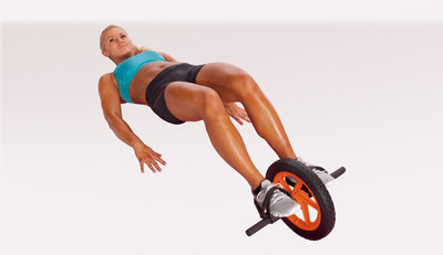Rrotë fitnesi Body Sculpture Fitness Power BB 712, multifunksionale, me doreza dhe mbajtëse këmbësh