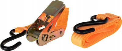 Rrip transporti GEKO G02940, me ratchet, set 2 copë, portokalli