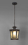 Lampa wiszaca Amur 1x60W E27 patyna IP23 (4693)