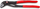 Darë ujësjellci Knipex Cobra 87 21, Quick Set, 300mm, e zeza