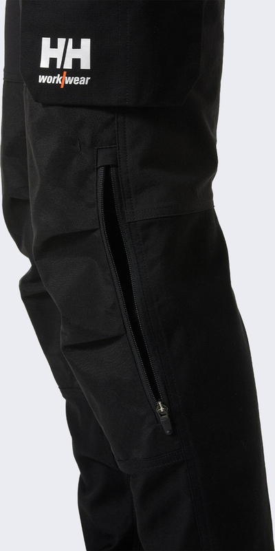 Pantallona pune Helly Hansen Oxford 4X Cons, 4-way stretch, me mbrojtje gjuri, gri