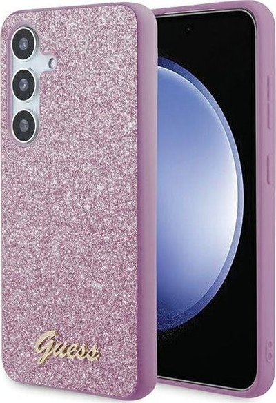 Kapak telefoni Guess GGUHCS24MHGGSHU, për Samsung Galaxy S24 Plus, me shkëlqim, vjollcë