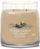Свеќа Yankee Candle Signature Medium Amber & Sandalwood, 368g, мирис на дрво, повеќебојна