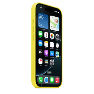 Apple iPhone 16 Pro Silicone Case with MagSafe, Star Fruit (Seasonal)