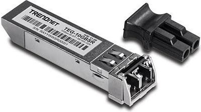 Modul SFP+ Trendnet TEG-10GBSR, 10GBASE-SR, LC Multi Mode, 400m, ngjyrë argjendi