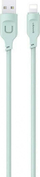 Kabllo USB Usams Lithe Series US-SJ565, USB A në Lightning, 1.2 m, jeshile