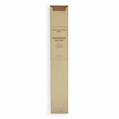Krem bronzer për konture Revolution PRO Goddess Glow kDKR10631, 15 ml, Light