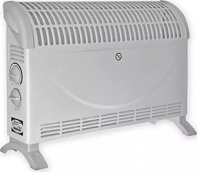 Ngrohës konvektor Dedra Turbo, 2000W, elektrik, i bardhë